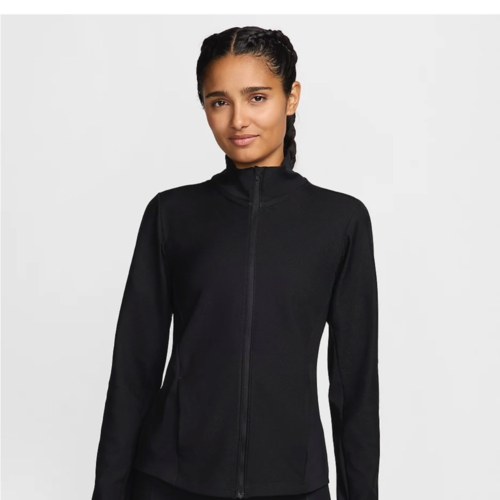 Nike Ladies Drifit back jacket with gold trim NWOT
